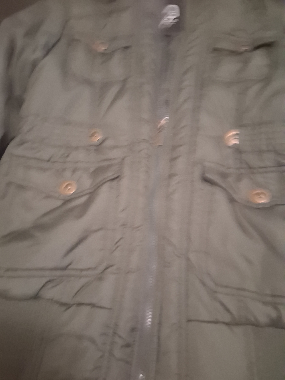 Men's Olive Green Utility Jacket